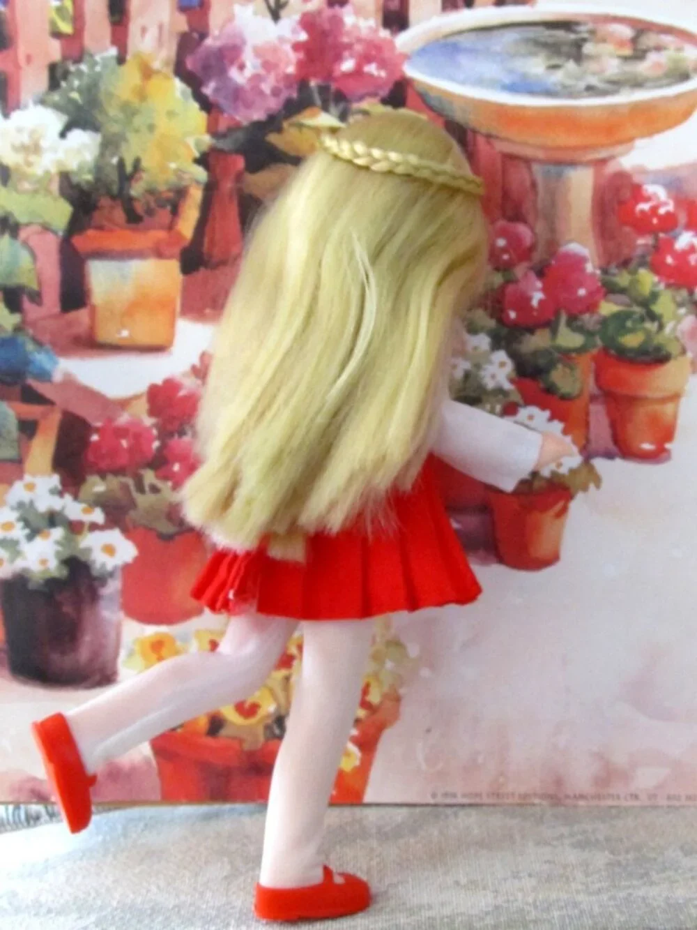 GINNY DOLL VOGUE 1970s w ROLLERSKATES, SWEATER, DRESS, PANTS, TOP, HAT, SCARF